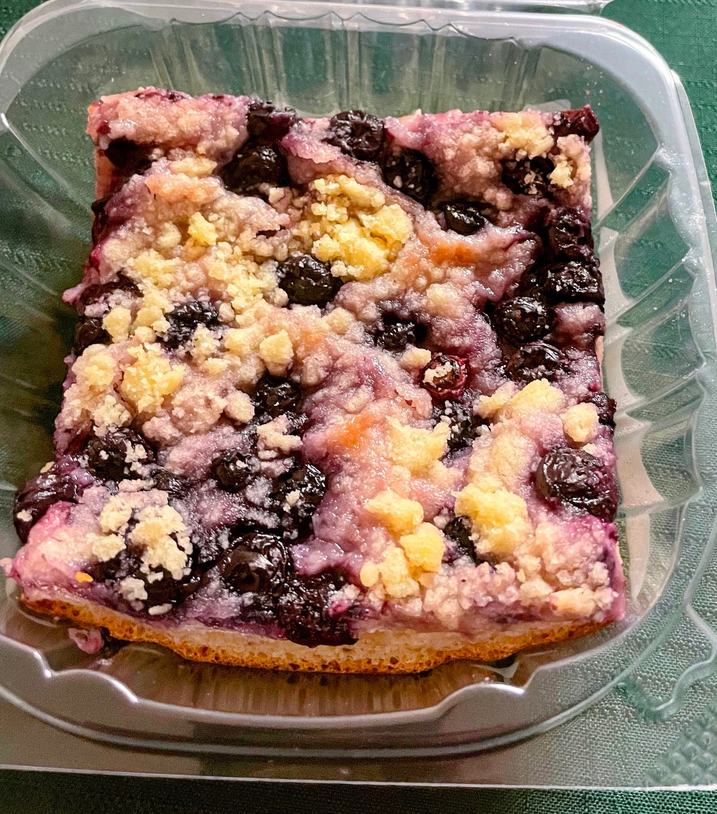 Sourdough Cake - Blueberry & Cream Cheese