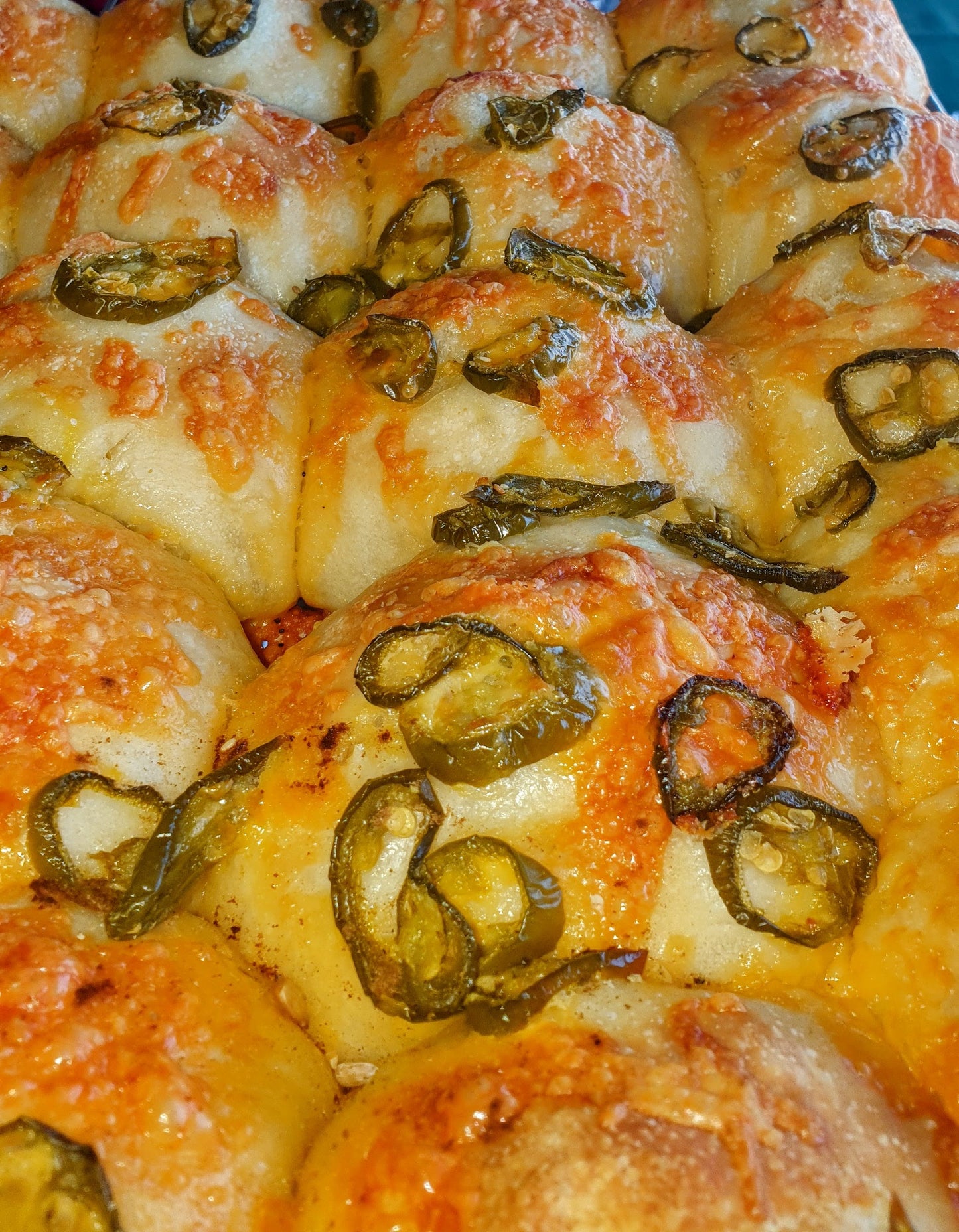 Cheese Jalapeño Brötchen