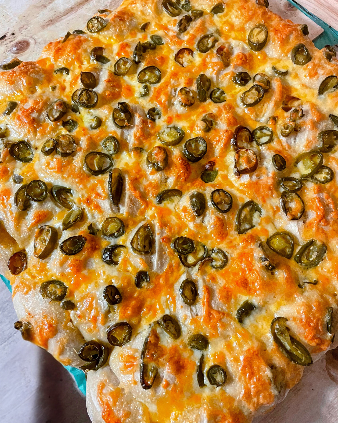 Cheese Jalapeño Brötchen