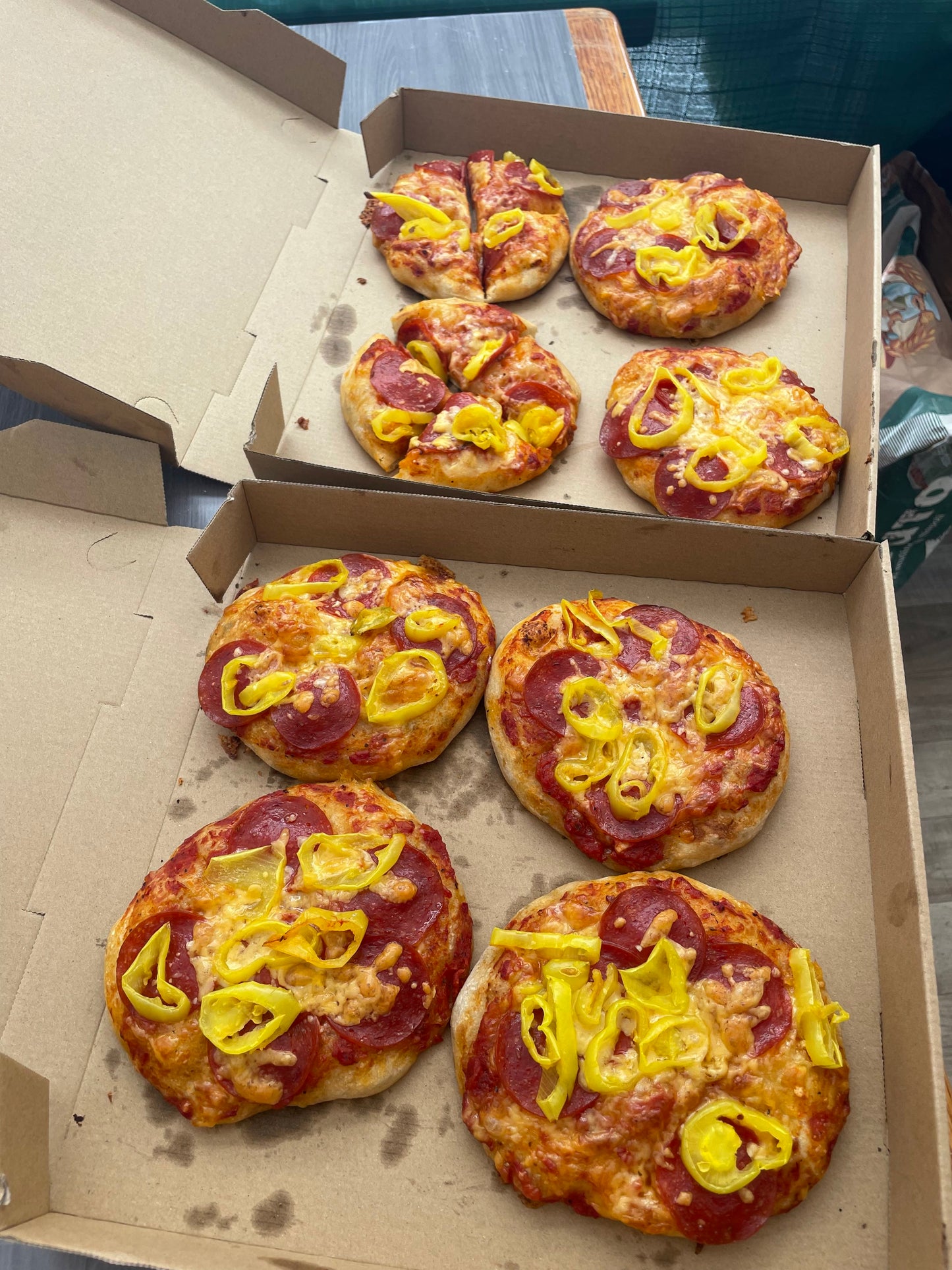 4 Mini Pizzas Pepperoni