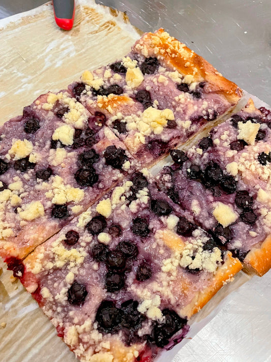Sourdough Cake - Blueberry & Cream Cheese