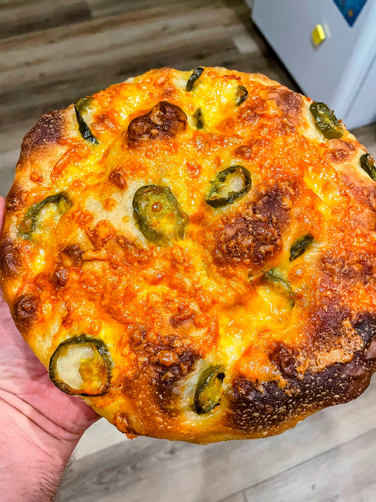 Cheese Jalapeño Foccacia (2 pack)